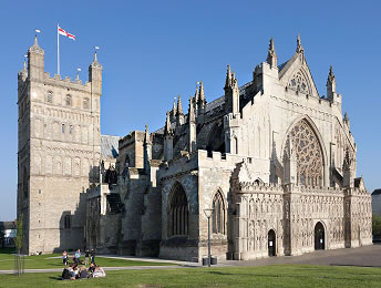 Exeterin katedraali 1